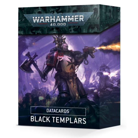 Warhammer 40000: DATACARDS BLACK TEMPLARS  (ENGLISH)